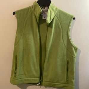 Green XL Columbia Vest